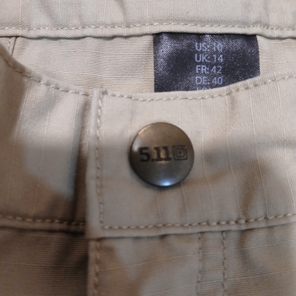 511 Tactile Womens Work Pants. Khaki. Size 10. Fixed Waistband. Many Pockets. - Picture 3 of 9